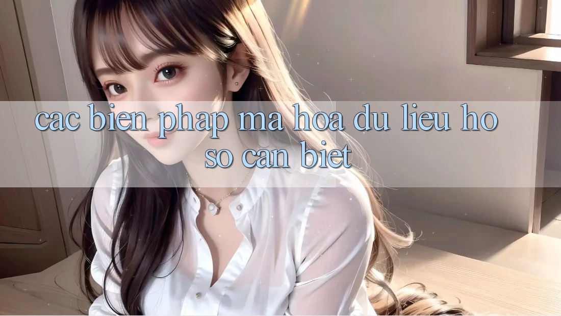 Các Biện Pháp Mã hóa dữ liệu Hồ sơ Cần Biết