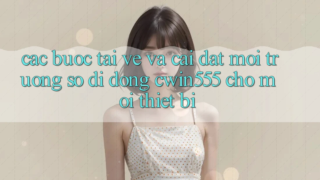 Các bước Tải về Và Cài Đặt Môi trường số di động cwin555 Cho Mọi Thiết Bị