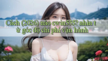 Cách (2026) nào cwin555 nhìn từ góc độ chi phí vận hành
