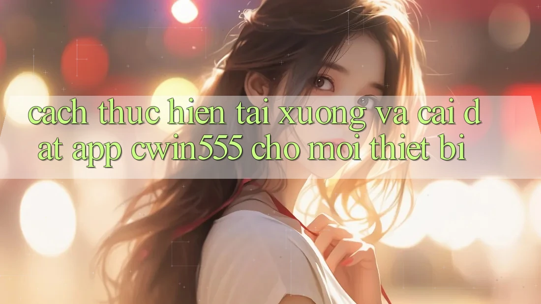 Cách thực hiện Tải xuống Và Cài Đặt App cwin555 Cho Mọi Thiết Bị Cách thực hiện Tải xuống Và Cài Đặt App cwin555 Cho Mọi Thiết Bị