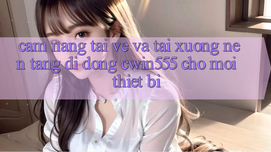 Cẩm nang Tải về Và Tải xuống Nền tảng di động cwin555 Cho Mọi Thiết Bị