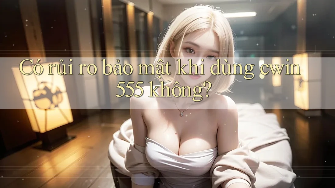 Có rủi ro bảo mật khi dùng cwin555 không?