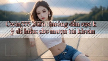 Cwin555 2026 hướng dẫn cực kỳ dễ hiểu cho mượn tài khoản