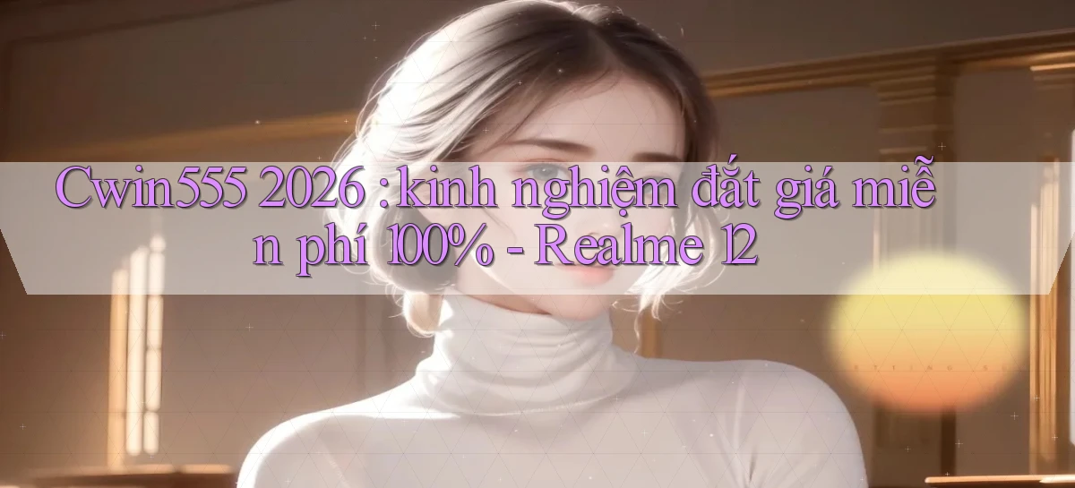 Cwin555 2026 kinh nghiệm đắt giá miễn phí 100%   Realme 12