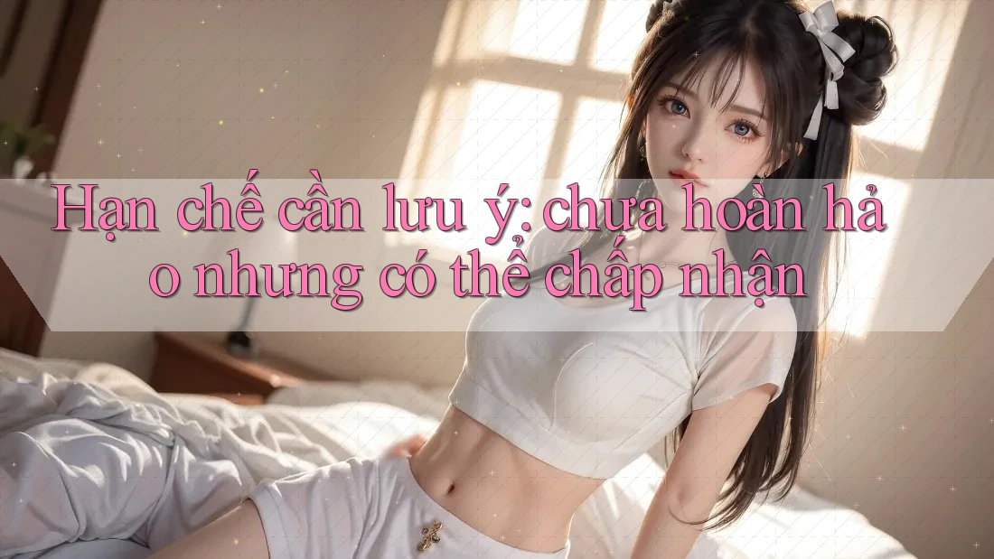 Hạn chế cần lưu ý: Chưa hoàn hảo nhưng có thể chấp nhận Hạn chế cần lưu ý: Chưa hoàn hảo nhưng có thể chấp nhận