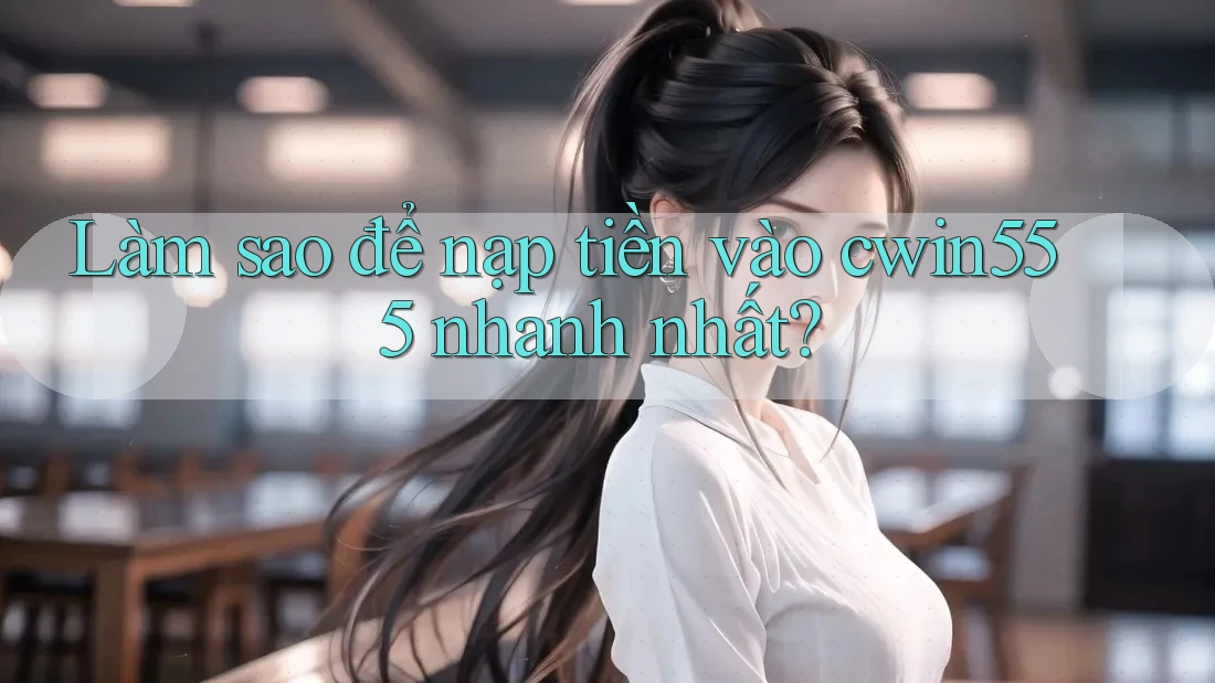 Làm sao để nạp tiền vào cwin555 nhanh nhất?