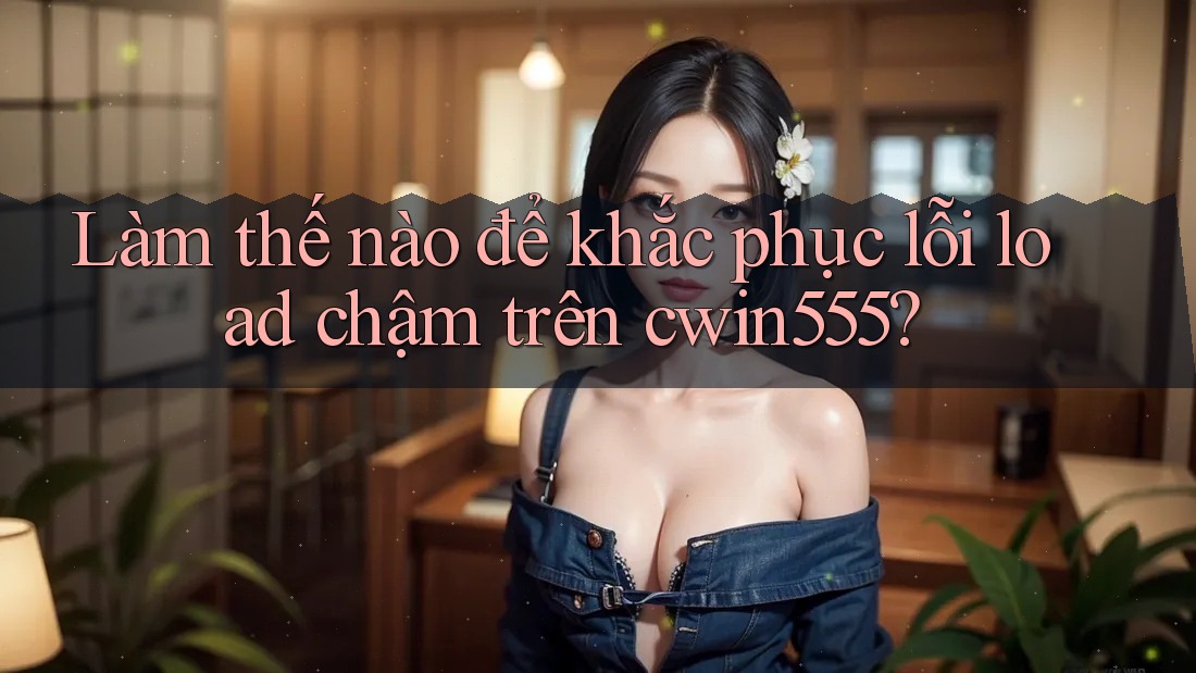Làm thế nào để khắc phục lỗi load chậm trên cwin555?