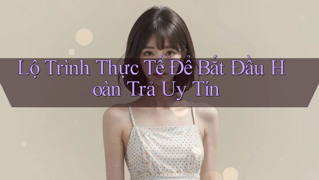 Lộ Trình Thực Tế Để Bắt Đầu Hoàn Trả Uy Tín