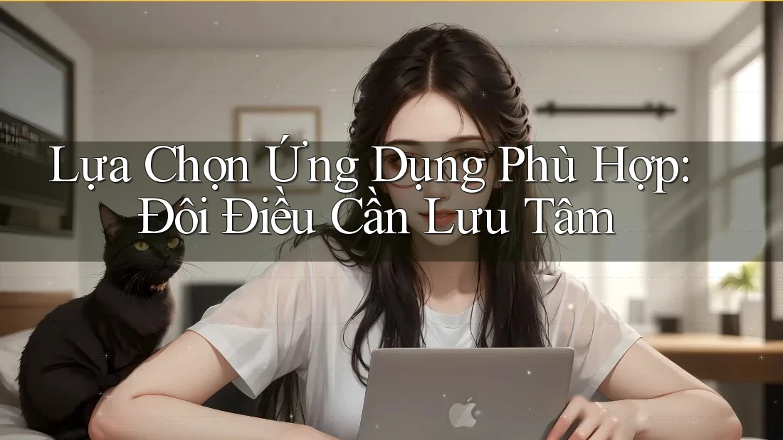 Lựa Chọn Ứng Dụng Phù Hợp: Đôi Điều Cần Lưu Tâm Lựa Chọn Ứng Dụng Phù Hợp: Đôi Điều Cần Lưu Tâm