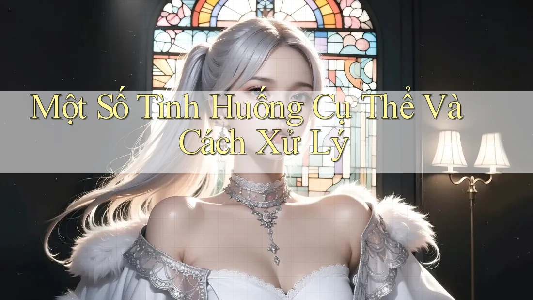 Một Số Tình Huống Cụ Thể Và Cách Xử Lý