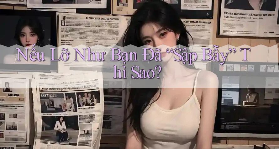 Nếu Lỡ Như Bạn Đã “Sập Bẫy” Thì Sao?