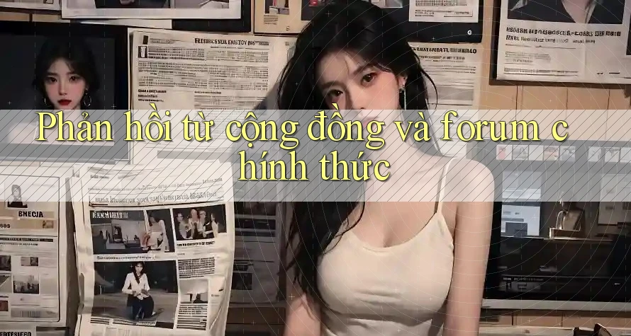 Phản hồi từ cộng đồng và forum chính thức Phản hồi từ cộng đồng và forum chính thức