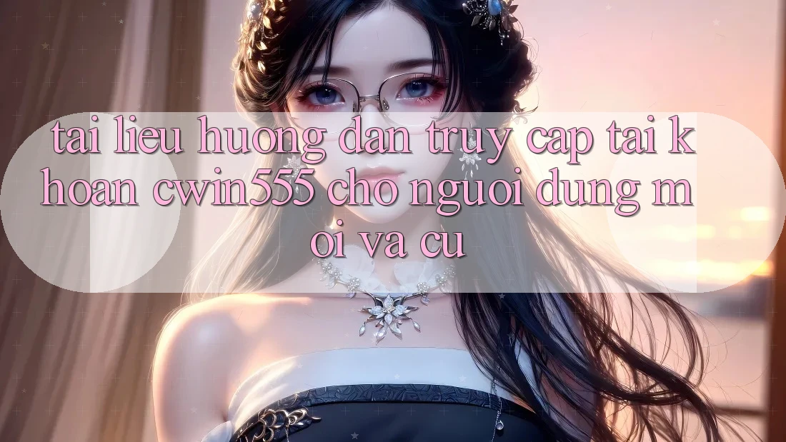 Tài liệu hướng dẫn Truy cập tài khoản cwin555 Cho Người dùng Mới Và Cũ