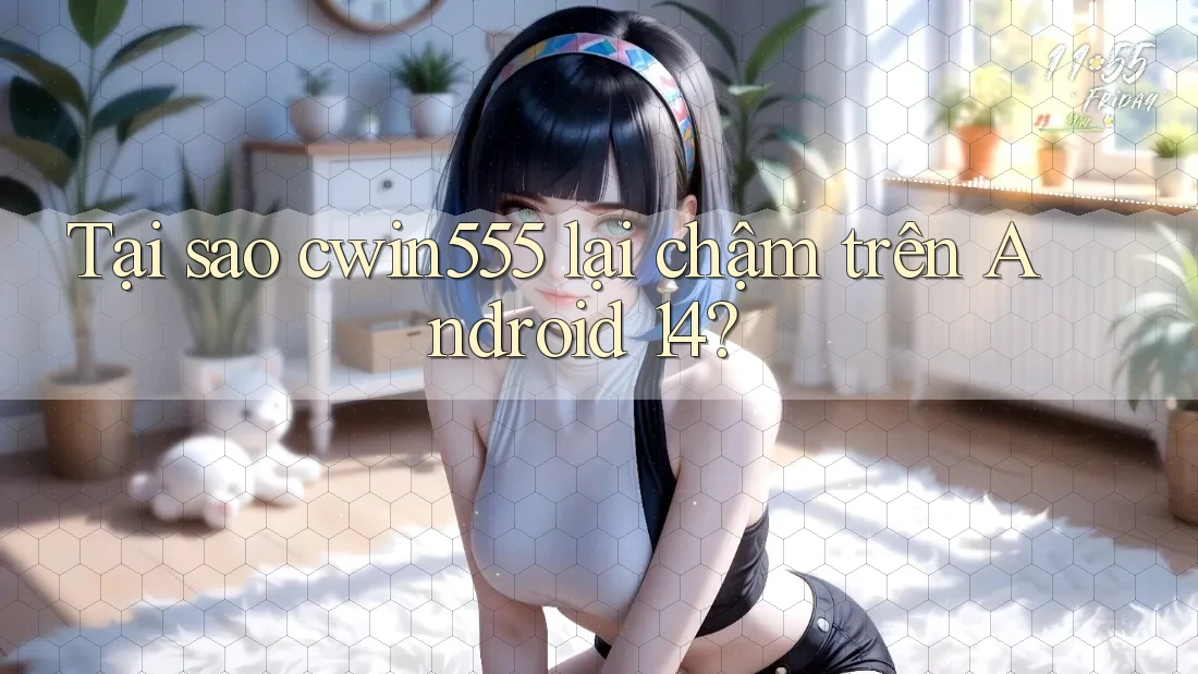 Tại sao cwin555 lại chậm trên Android 14?