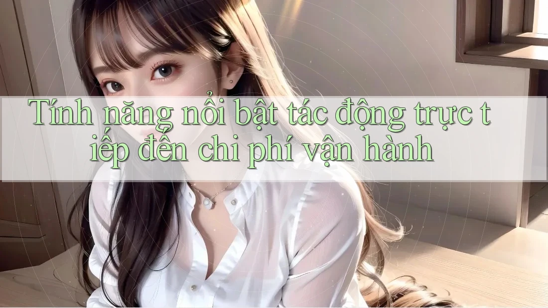 Tính năng nổi bật tác động trực tiếp đến chi phí vận hành Tính năng nổi bật tác động trực tiếp đến chi phí vận hành