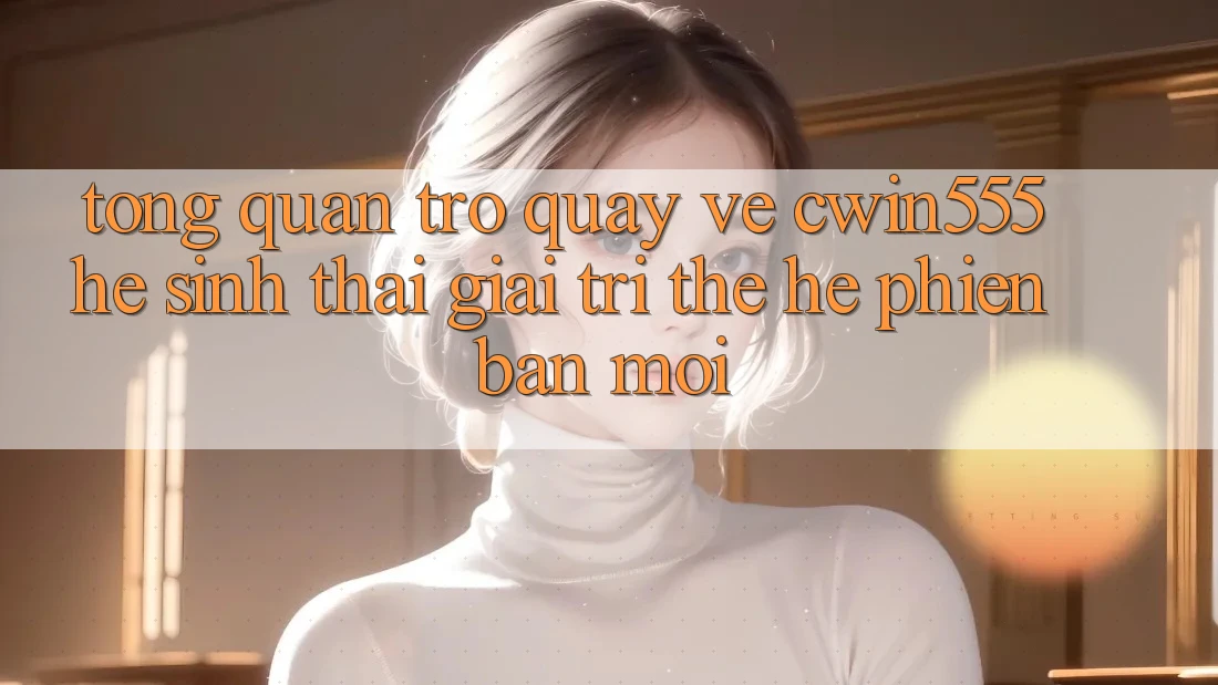 Tổng Quan Trở quay về cwin555 – Hệ Sinh Thái Giải Trí Thế Hệ Phiên bản mới