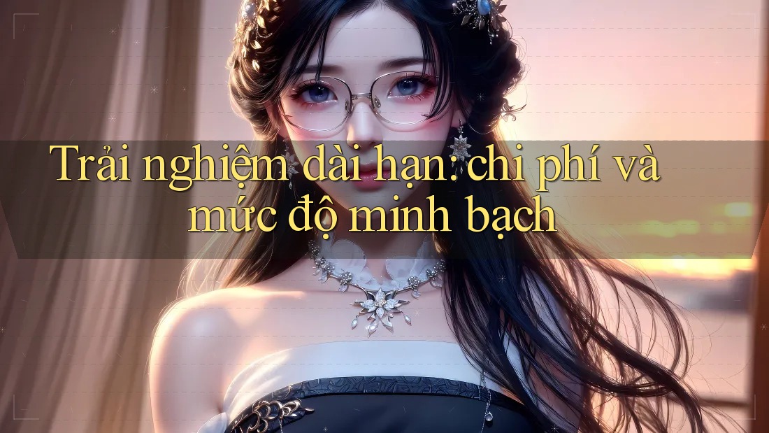 Trải nghiệm dài hạn: chi phí và mức độ minh bạch