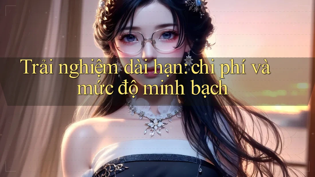 Trải nghiệm dài hạn: chi phí và mức độ minh bạch
